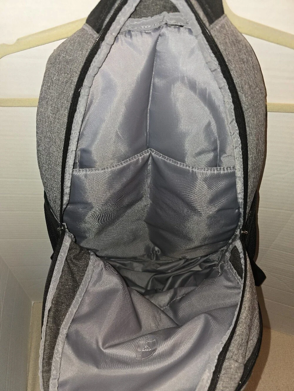 Under Armour Gray and Black Men's Backpack with Logo